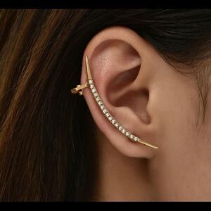 1 Piece Rhinestone Ear Decoration